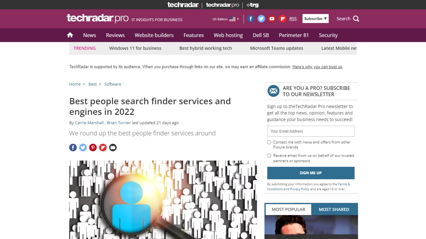 Best people search finder 2022 | TechRadar